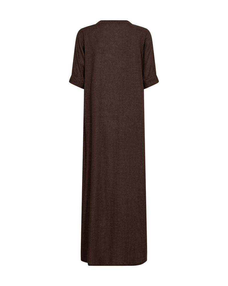 Fqlarin-Dress Coffee Bean