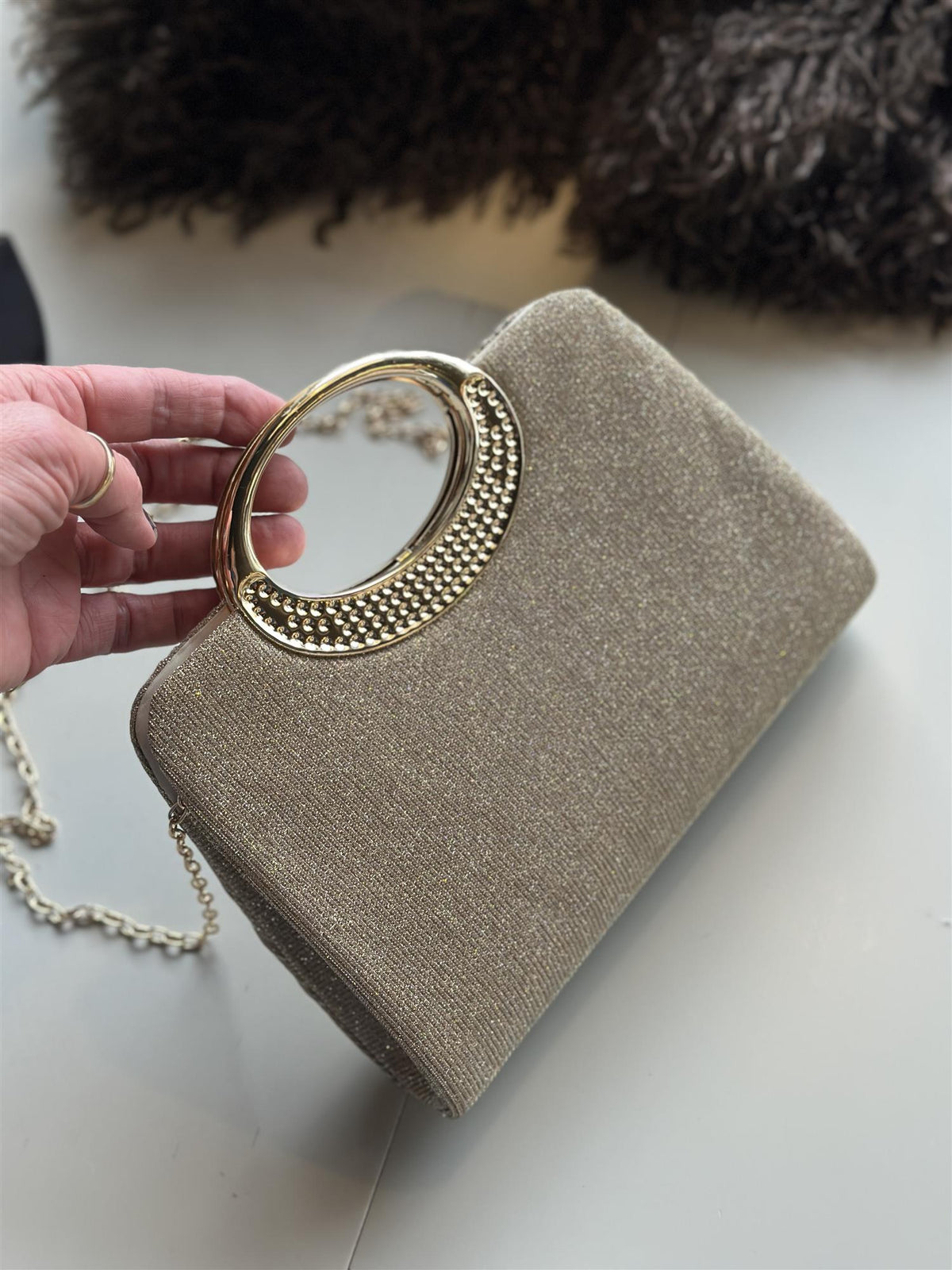 Cindra Bag Gold