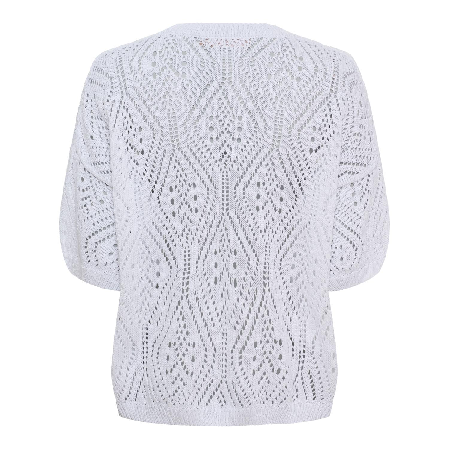 Vina Knit White