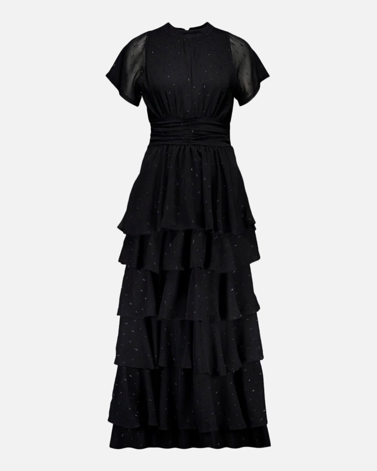 Malina Lurex Dress Black