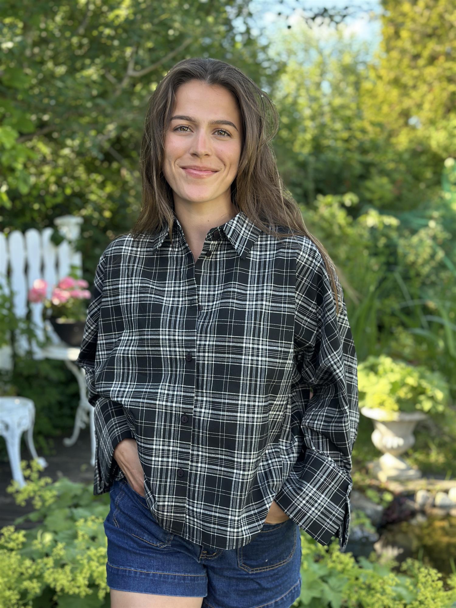Atari Shirt Black Check