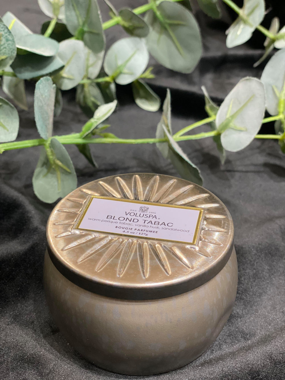 Petite Tin Candle 25 t Blond Tabac