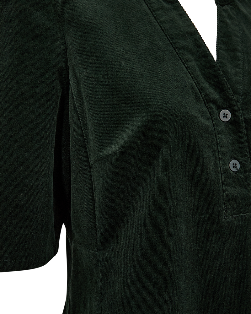 FqOlana Dress Deep Forest