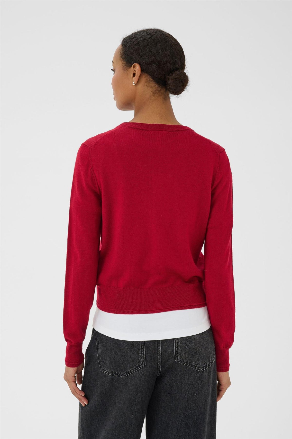 Noelanipw Cardigan Biking Red