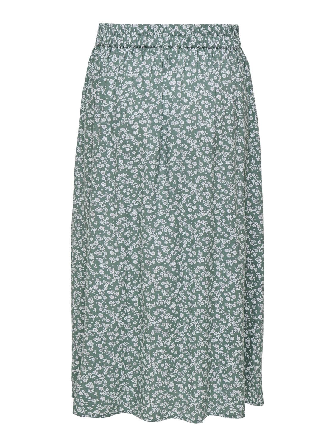 Onlmilano Aop Life Long Skirt Wvn Noos