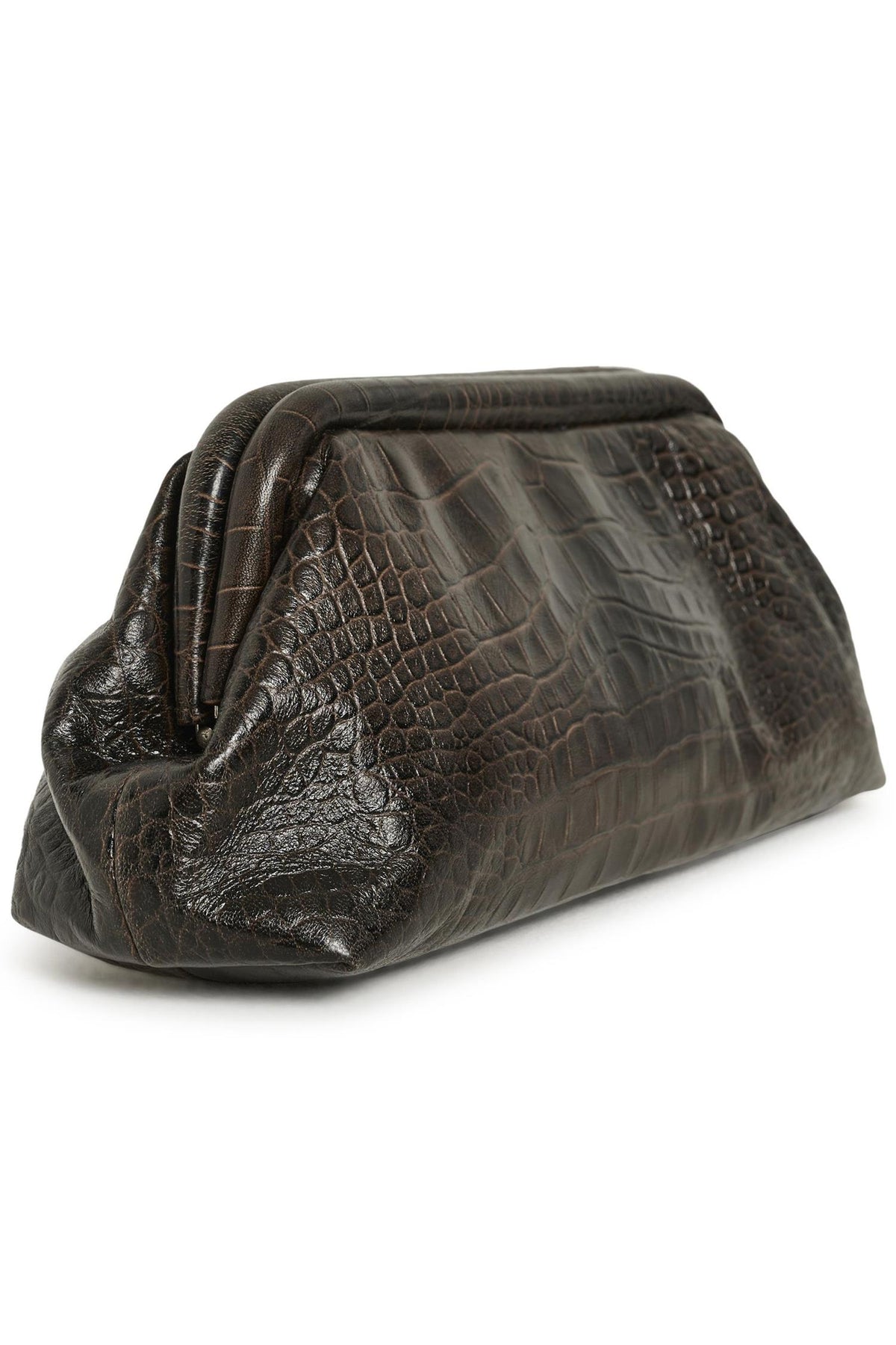 Mwelijah Leather Clutch