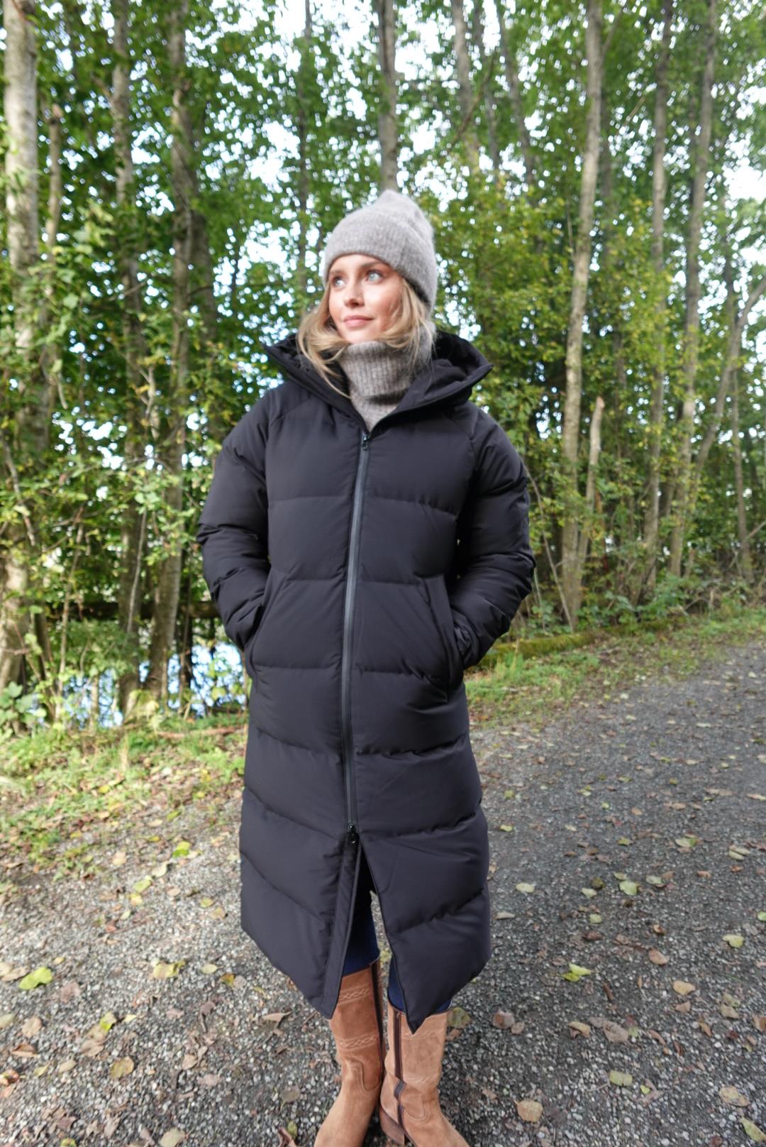 Frostin Long Puffer Black