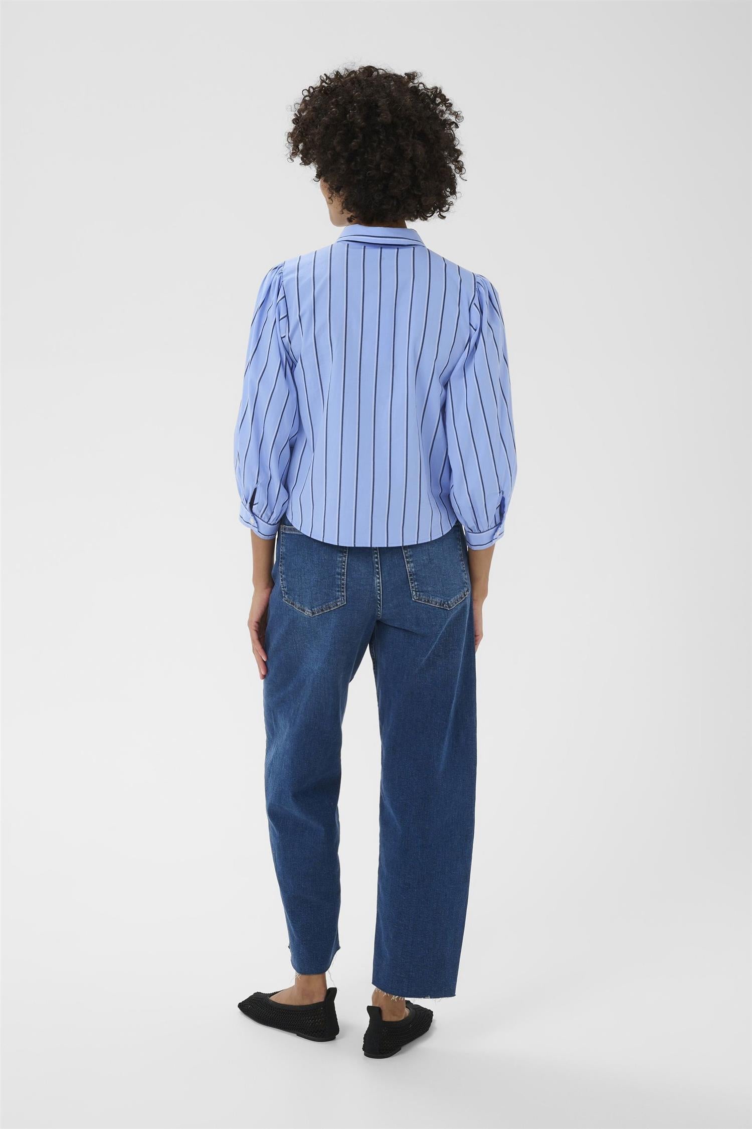 Anaispw Shirt Blue Stripe