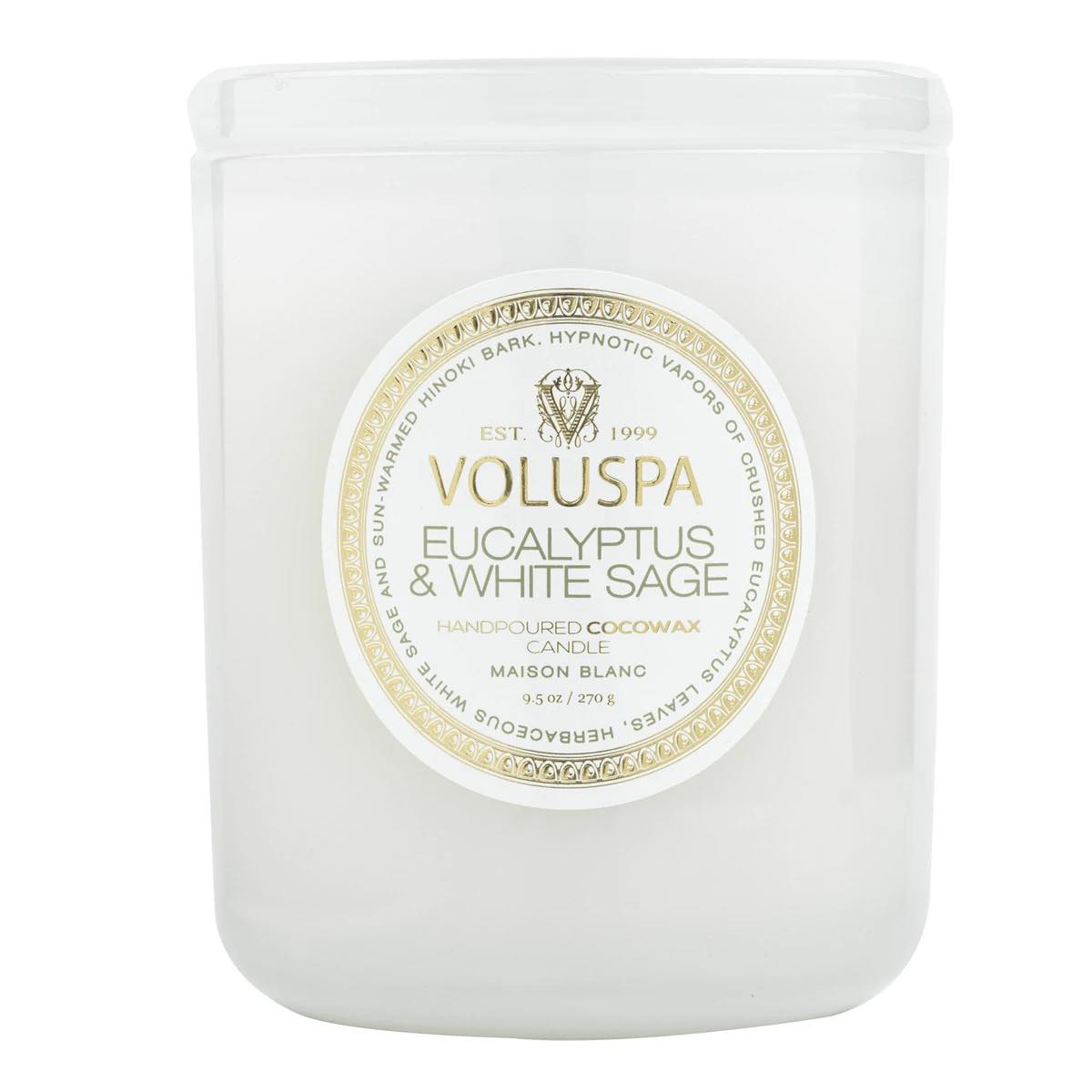 Boxed Candle 60tim Eucalyptus & White Sage