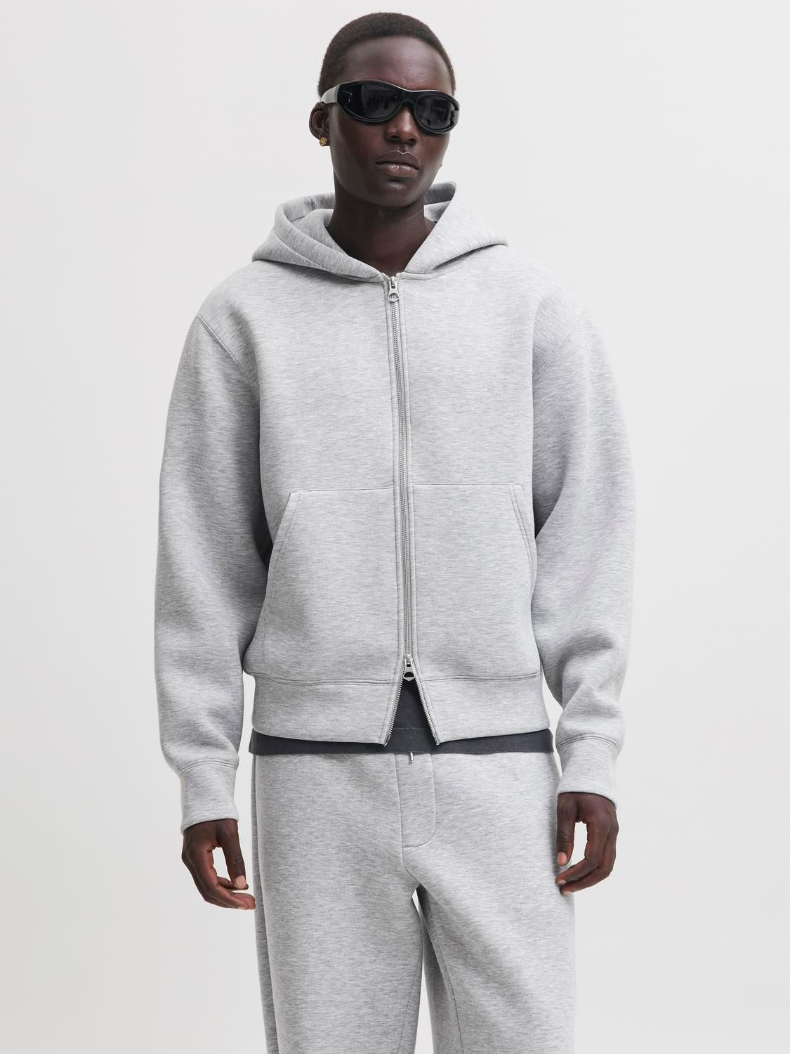 Jcolegacy Sweat Scuba Zip Hood Noos
