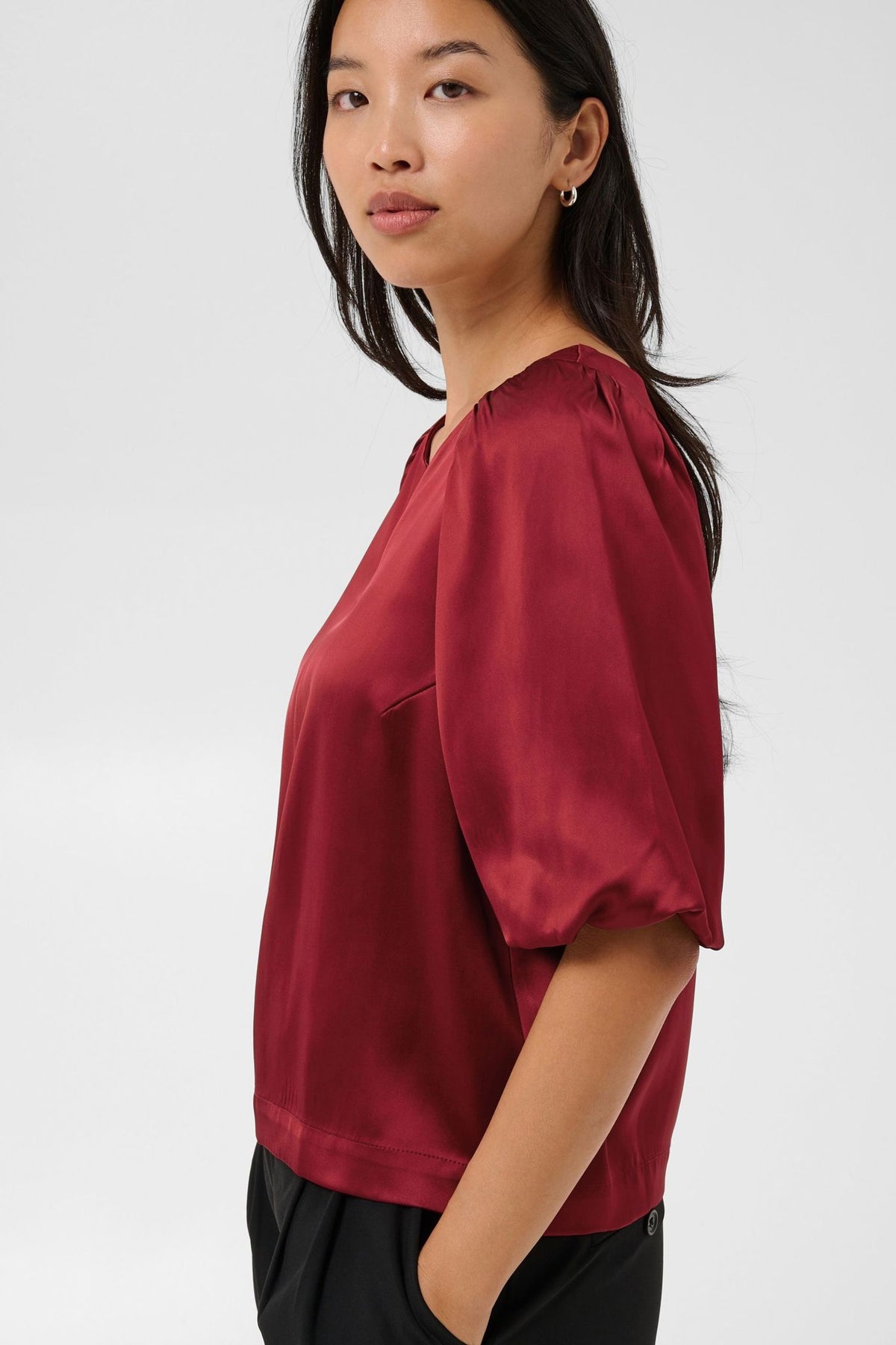 Dunjapw Blouse Biking Red