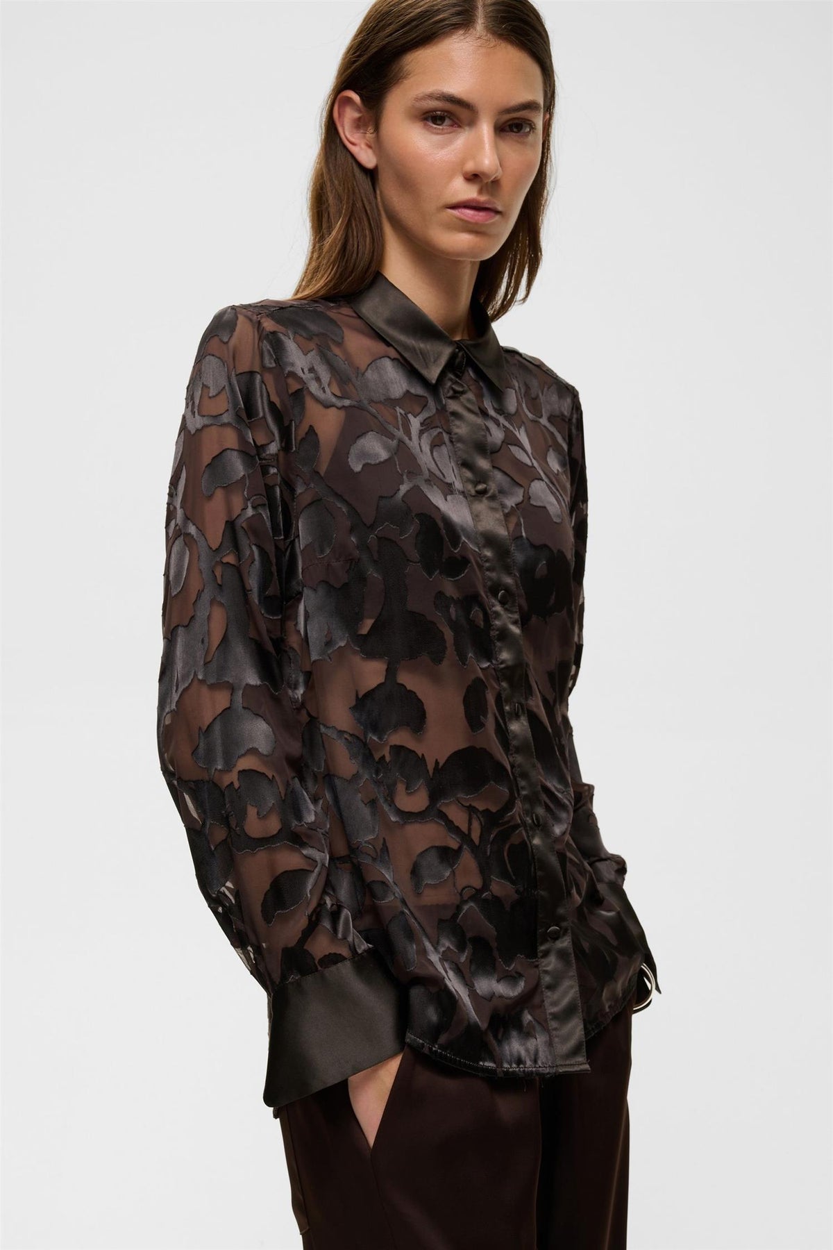 Orioniw Shirt Chocolate Brown