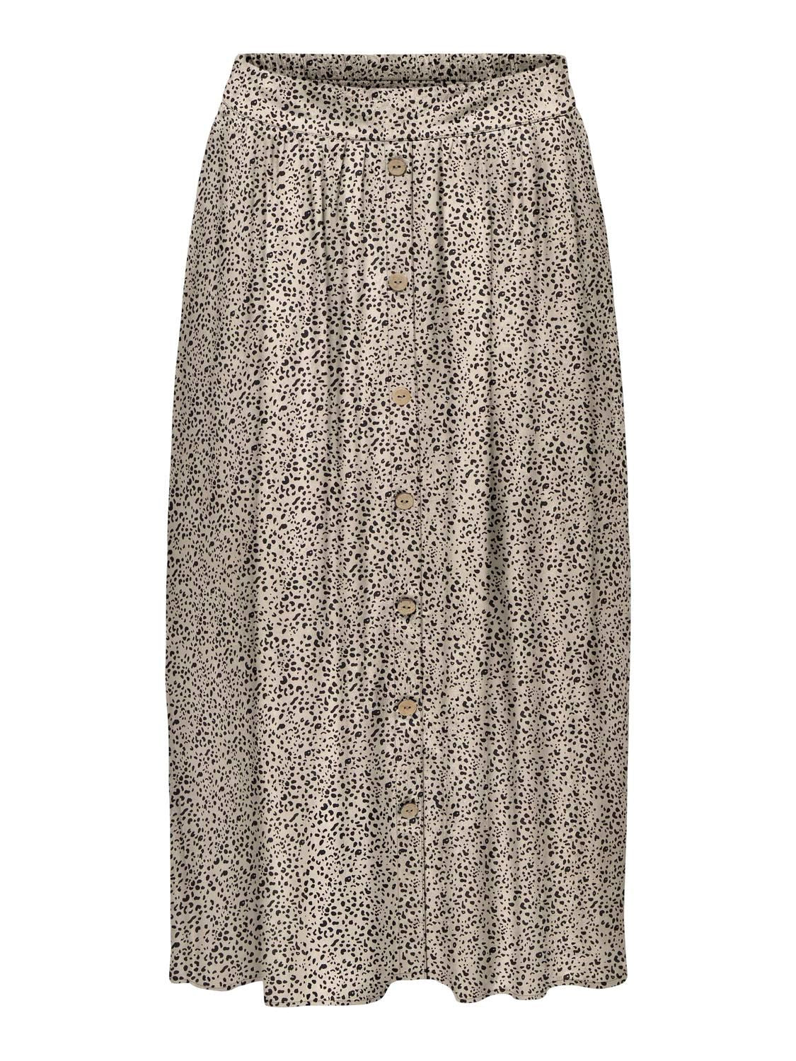 Onlmilano Aop Life Long Skirt Wvn Noos