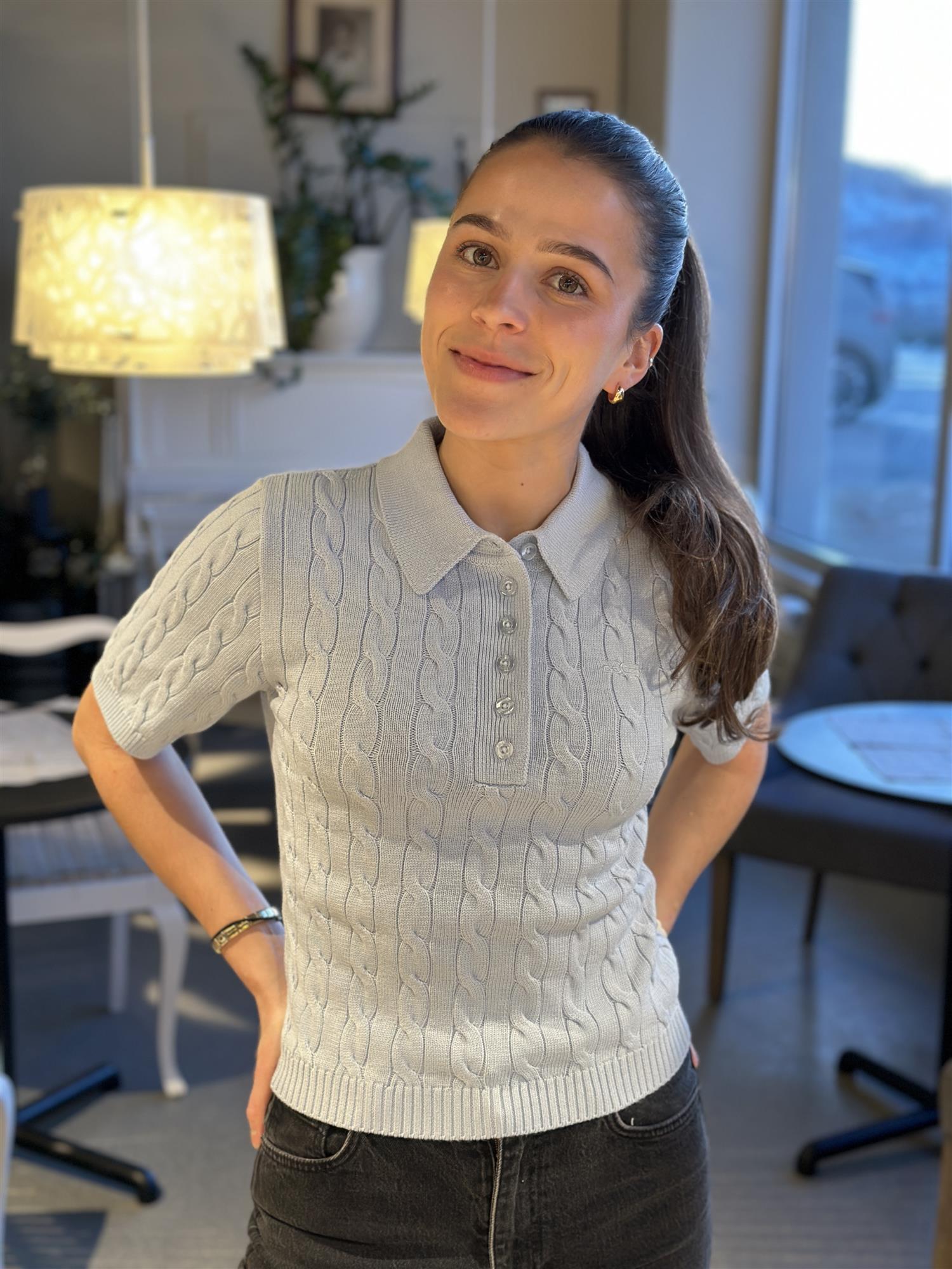 Thilla Polo Pullover Blue Finch