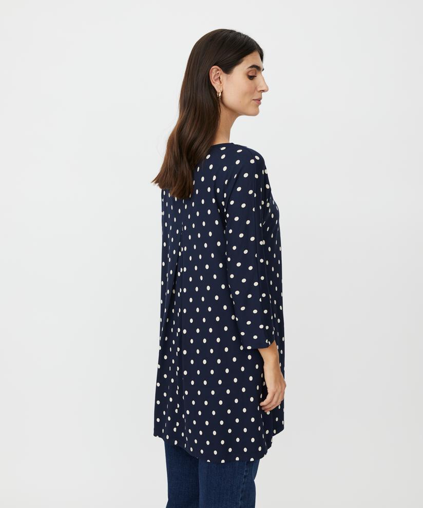 Gertine Tunic Navy Blazer