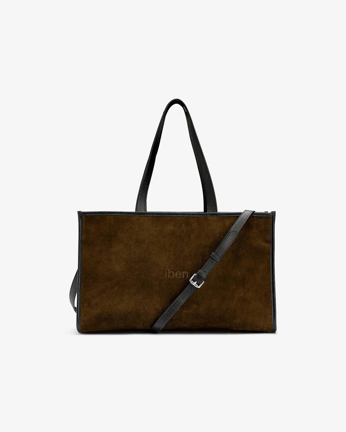Suede Bag Medium Khaki Brown