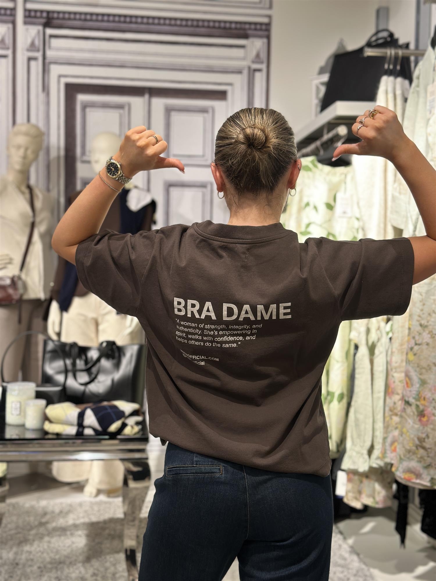 BRA DAME TEE Orchid Brown