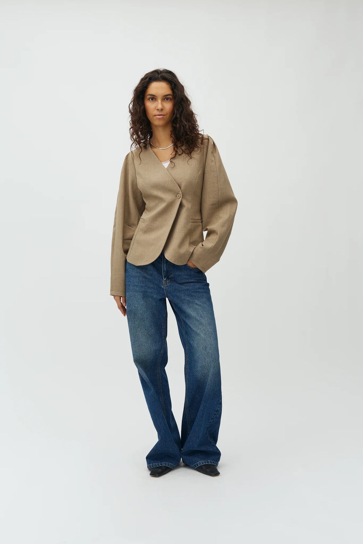 Diane Woli Jacket Falcon Melange