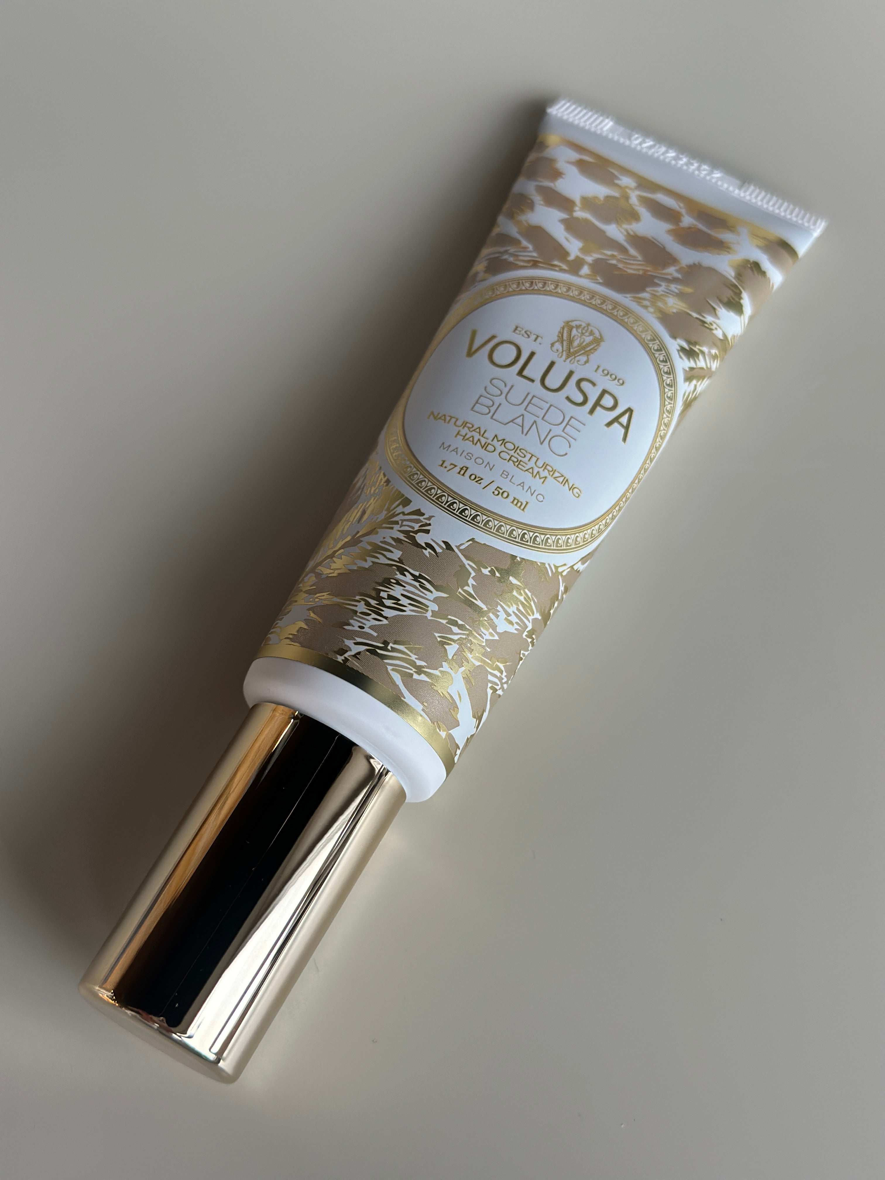 Hand Lotion Suede Blanc