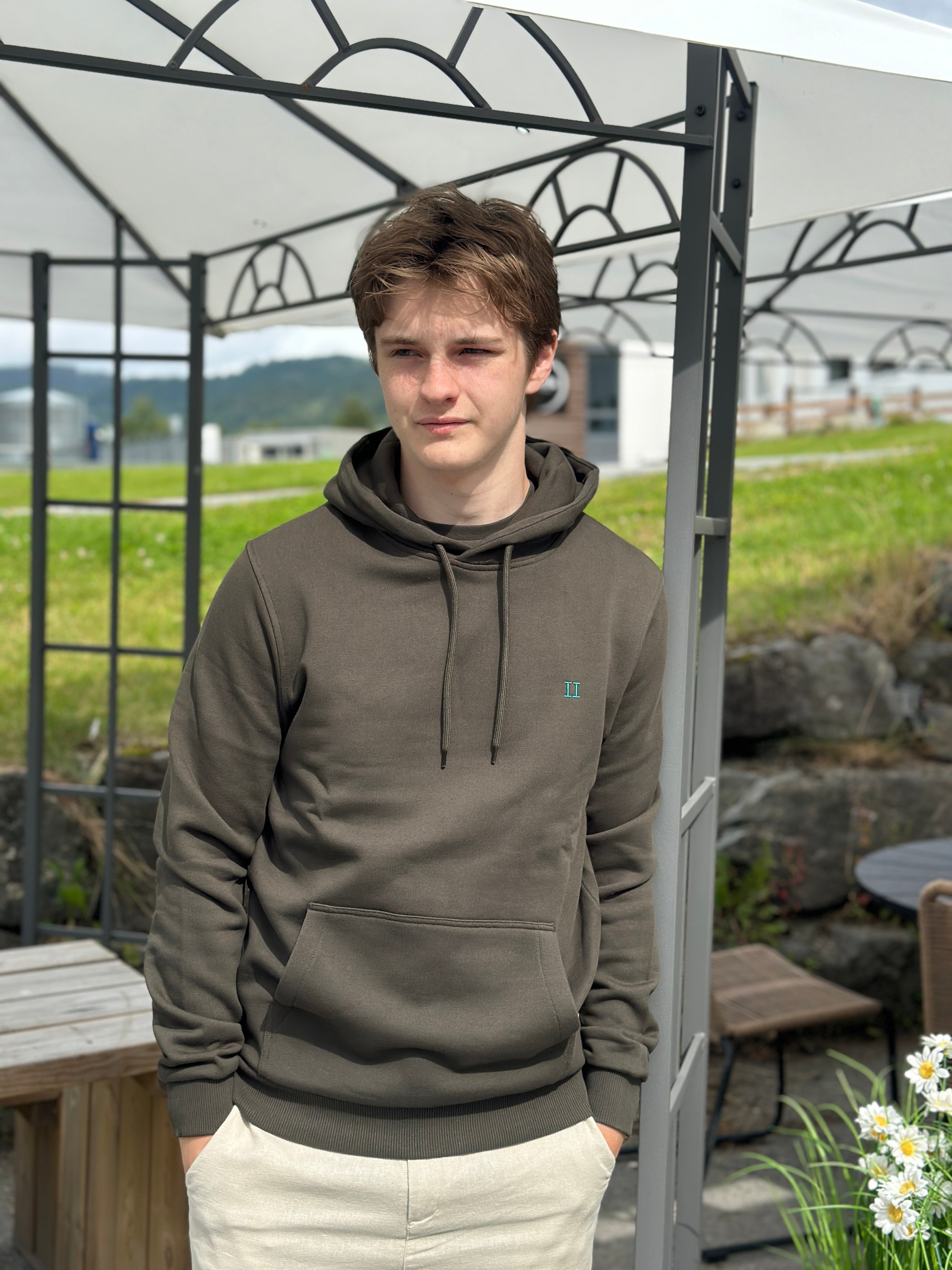 Core Seasonal Hoodie Rosin Green