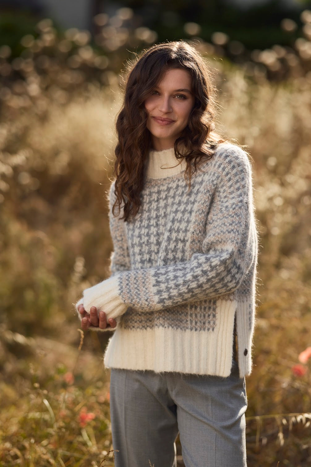 Echo Glencheck Sweater