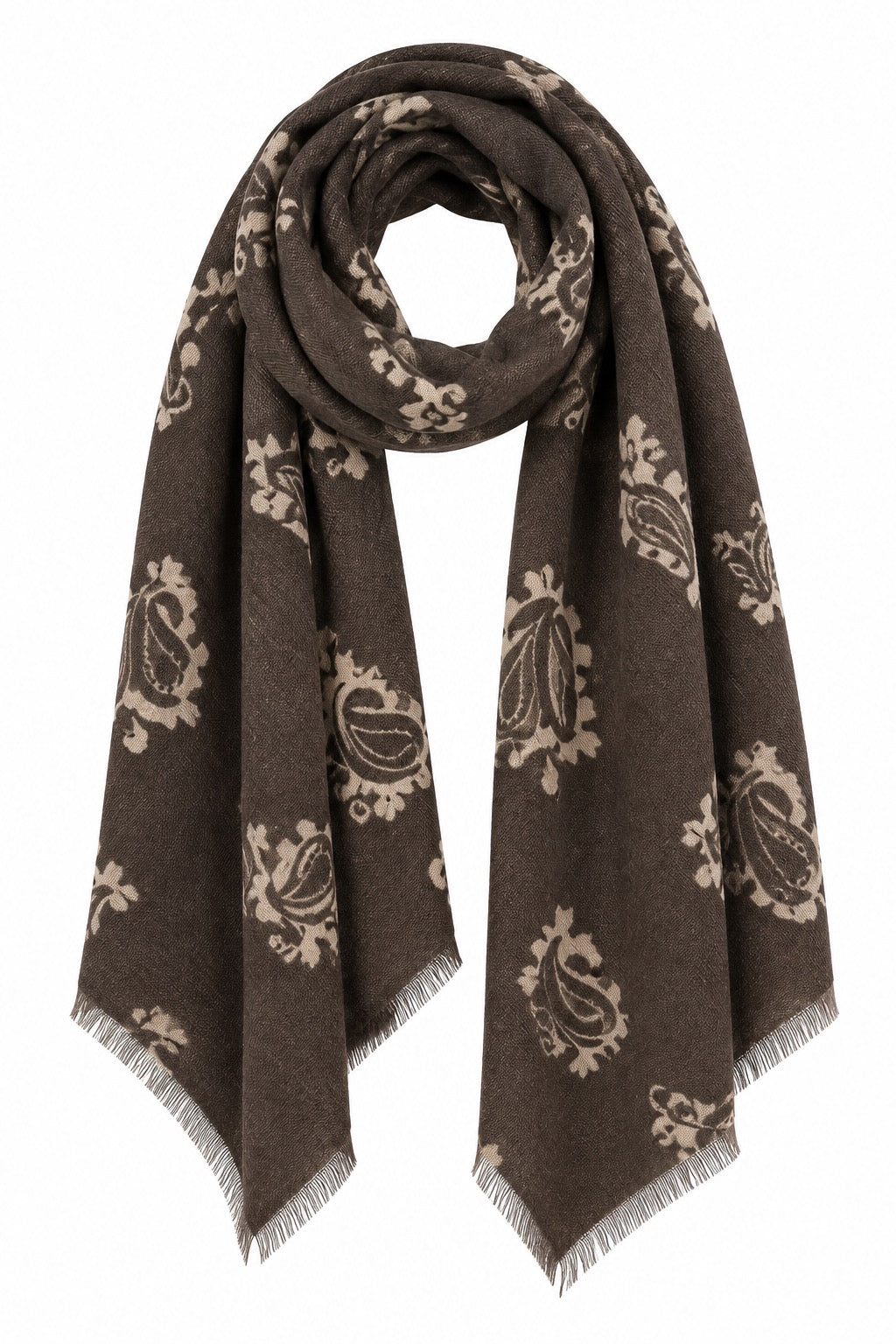 Paisley Skjerf Grønn