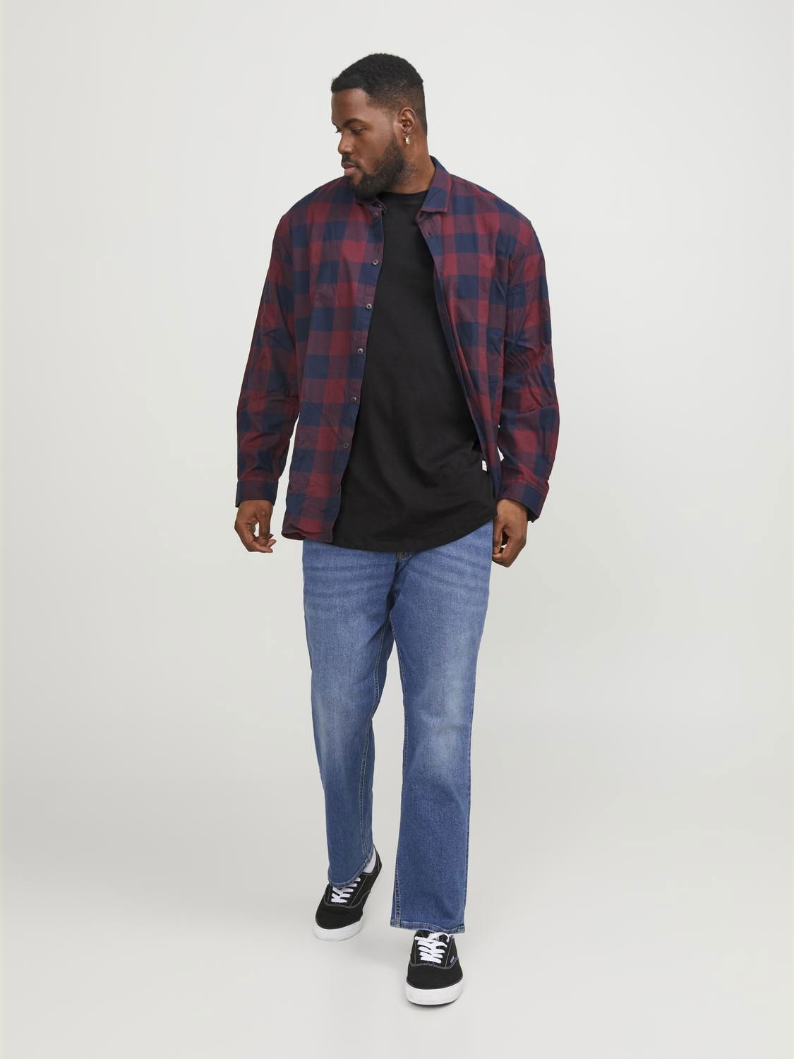 Jjenoa Tee Ss Crew Neck Black Noos