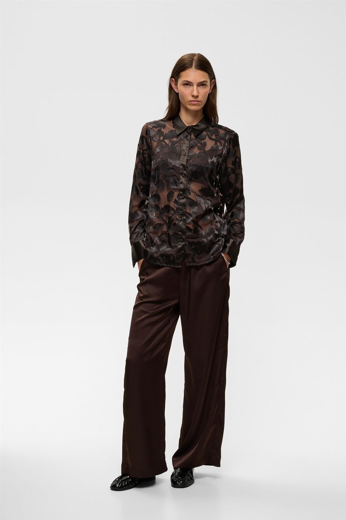 Orioniw Shirt Chocolate Brown