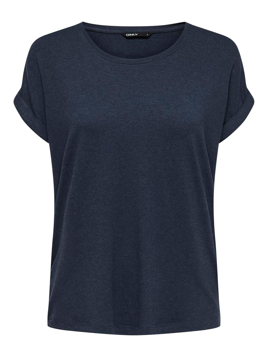 Onlmoster S/s O-Neck Top Noos Jrs