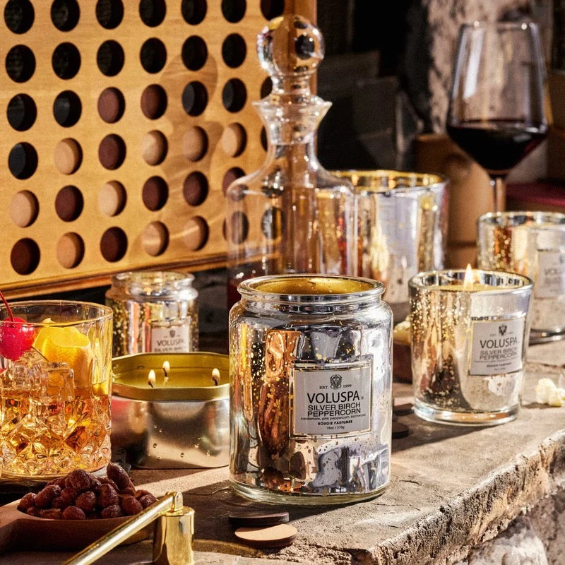 Silver Birch Peppercorn Large Jar Candle