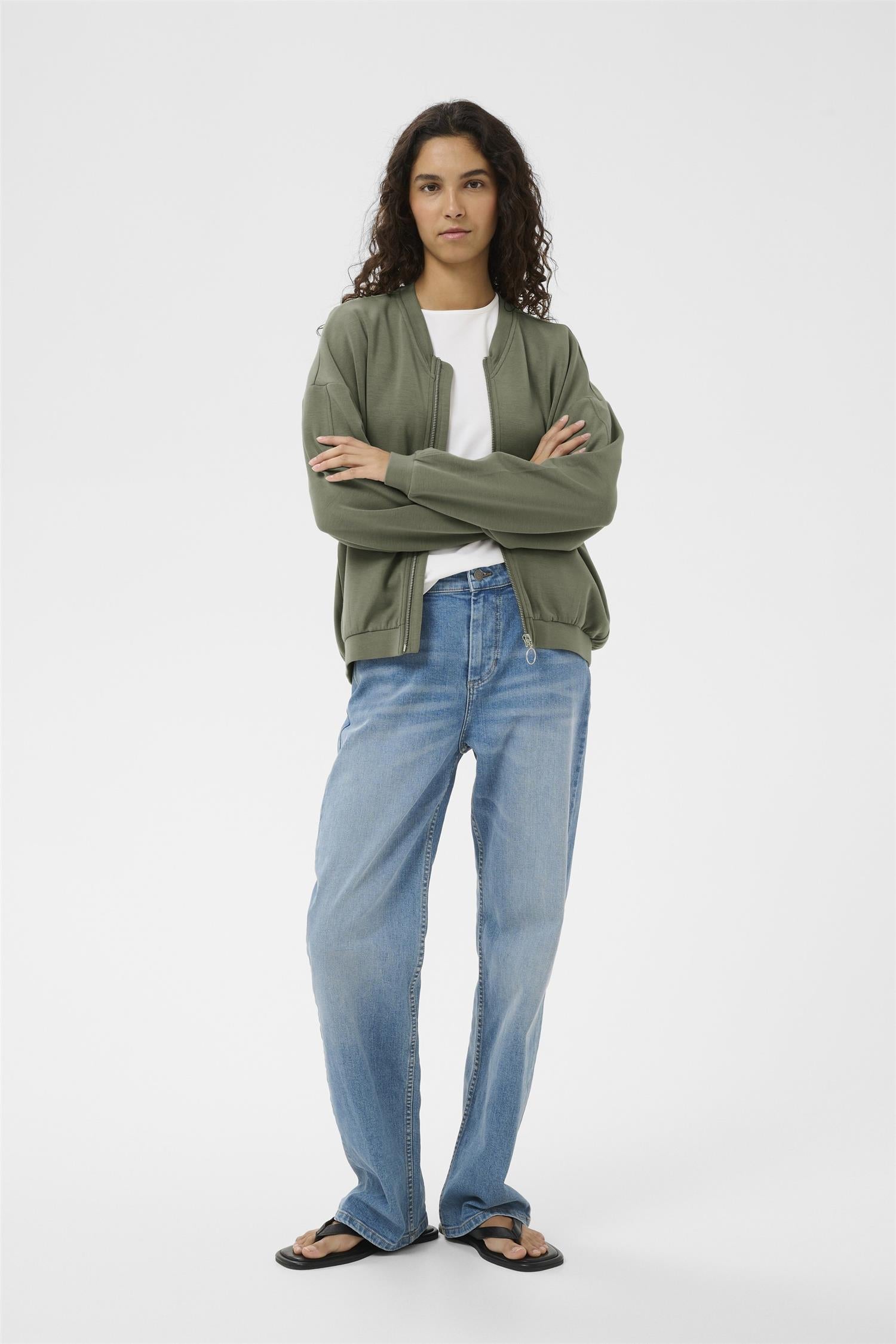 Simi Vincent Zipper Jacket Mulled Basil