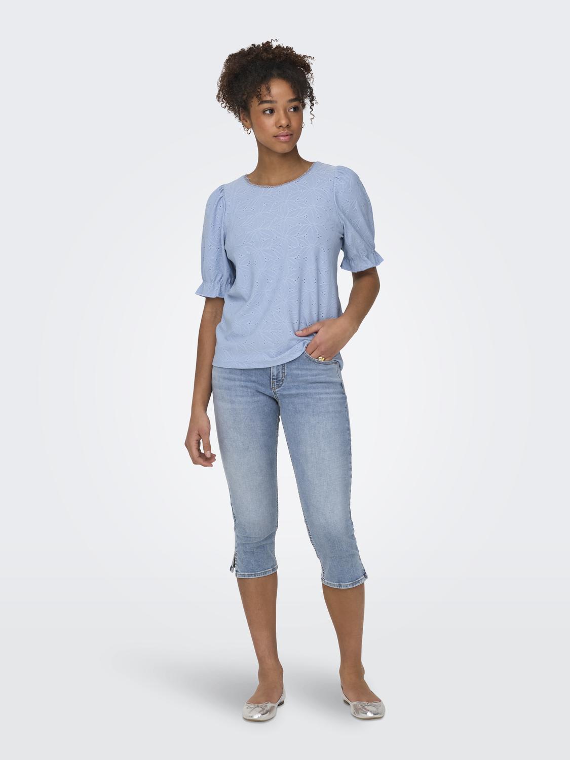 Blush Capri lyseblå