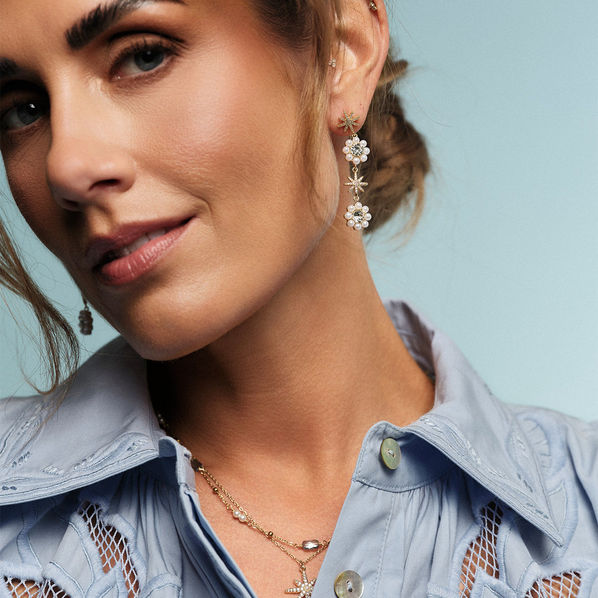 Cloud Dancer Earring Tone Damli