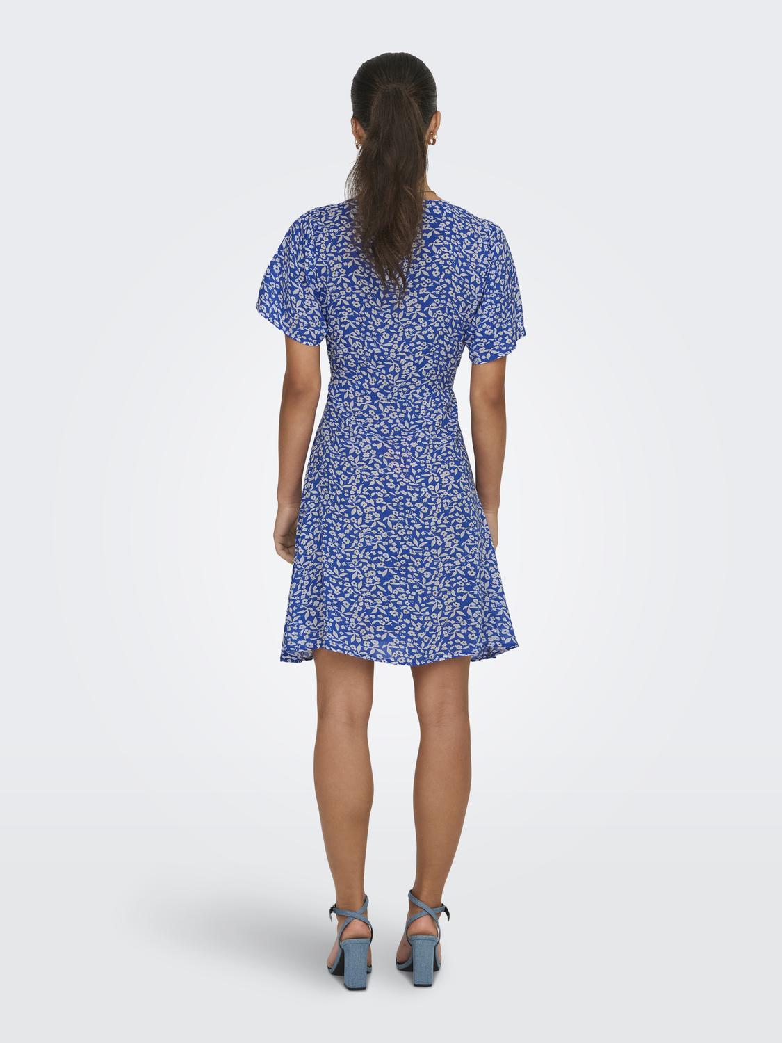 Evida ss short dress HANNA FLOWER