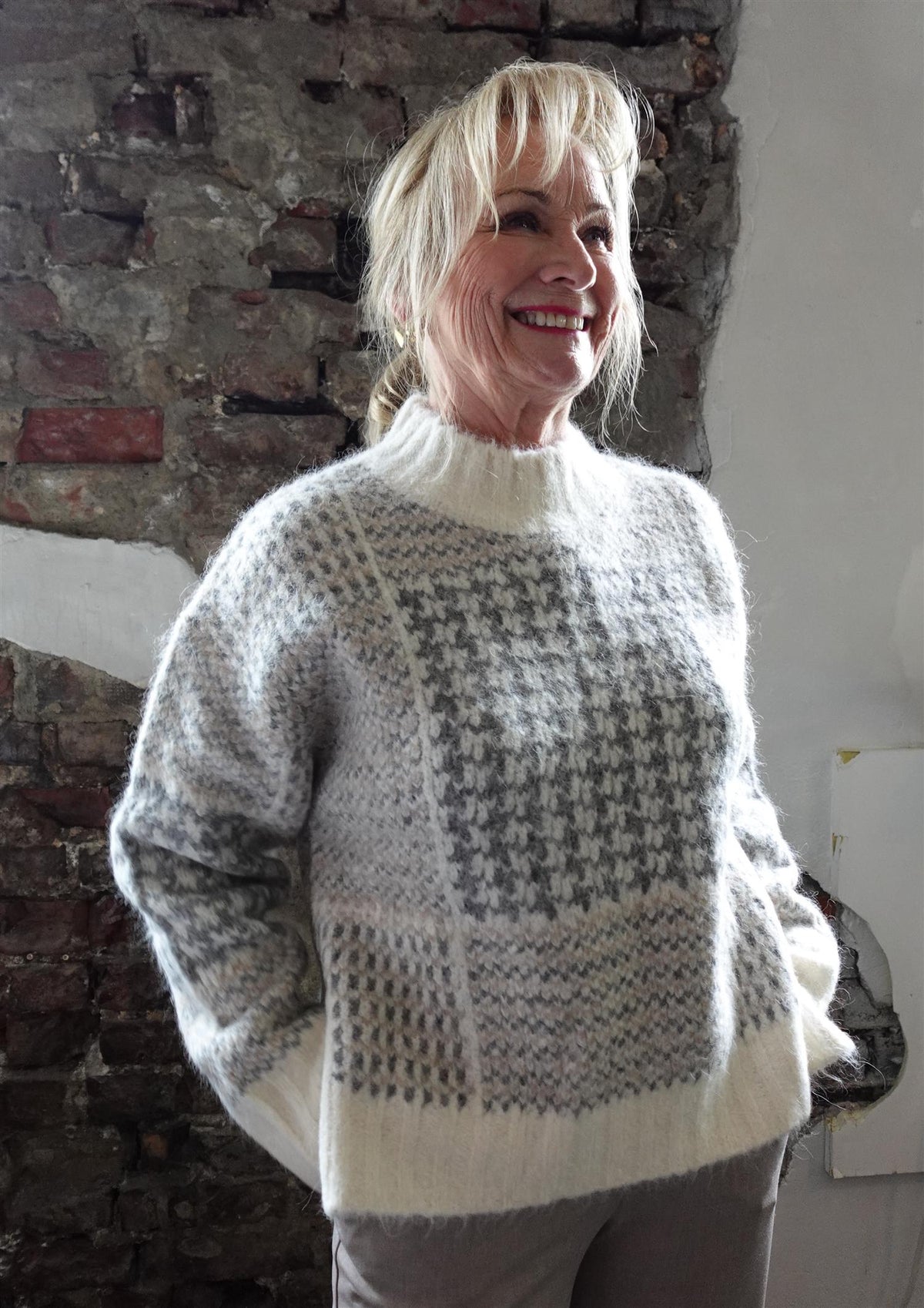 Echo Glencheck Sweater