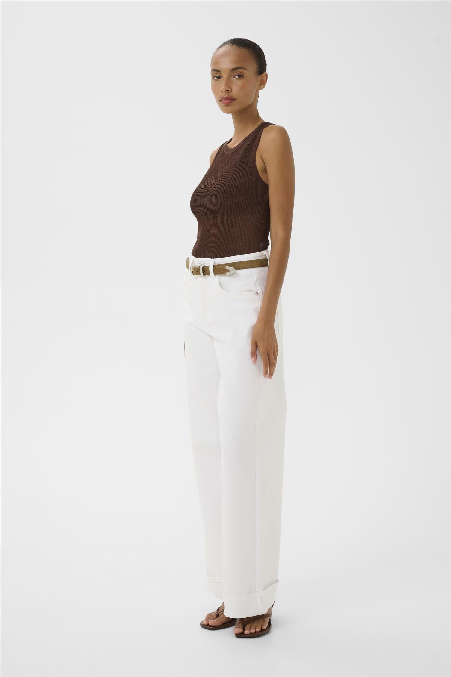 Silvigz Top Deep Brown Metallic