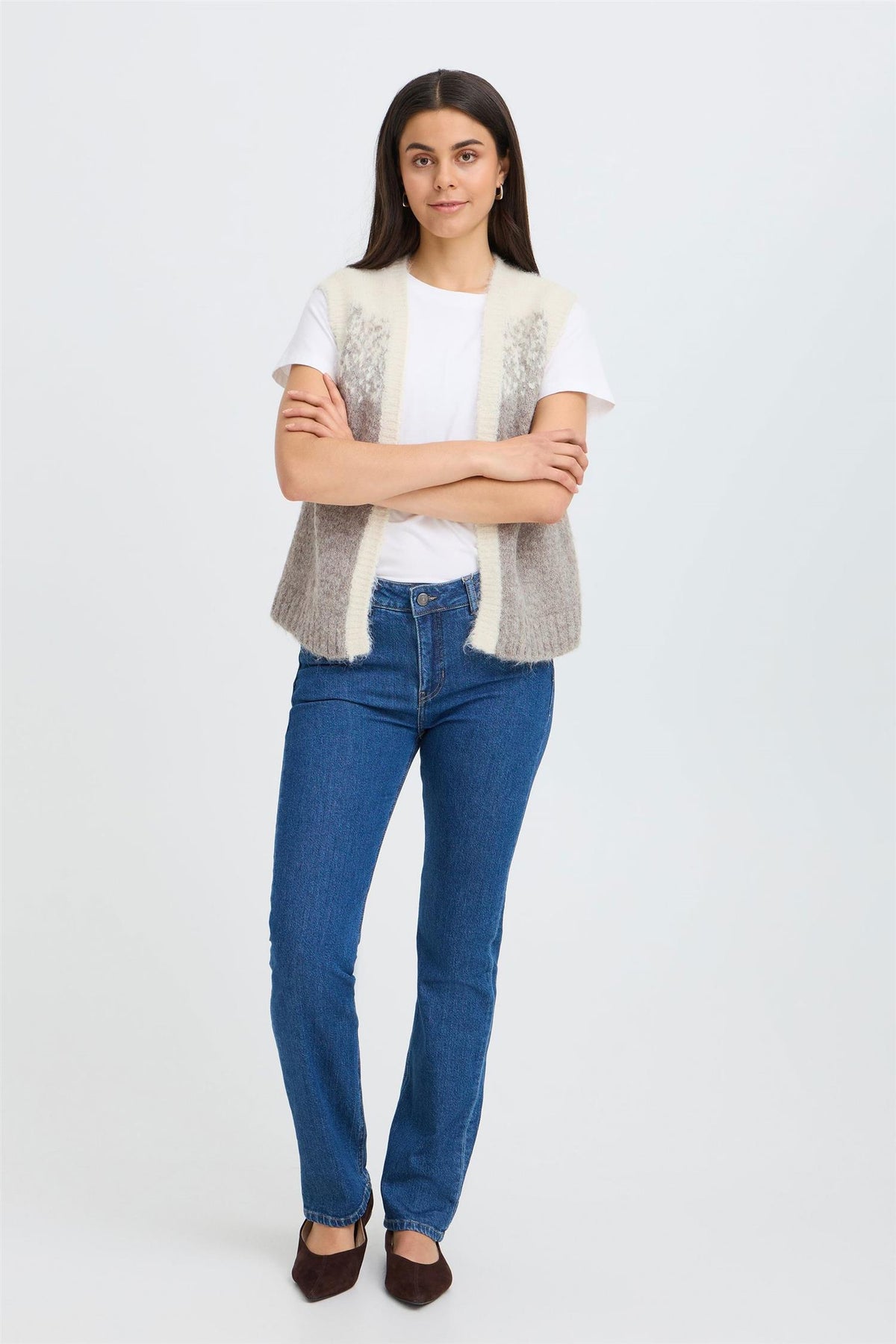 Frtye Vest Driftwood Mix