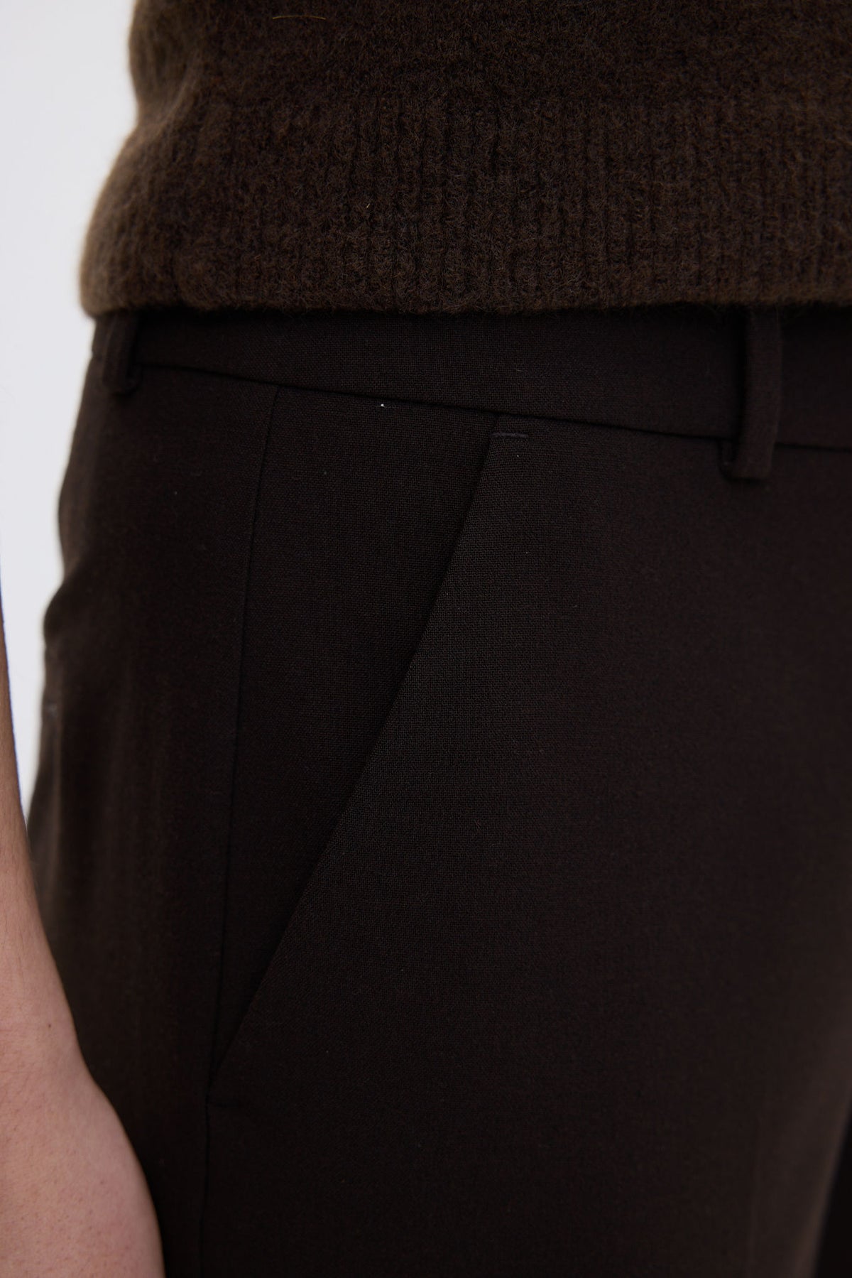 Clarafv 285 Dark Brown Melange