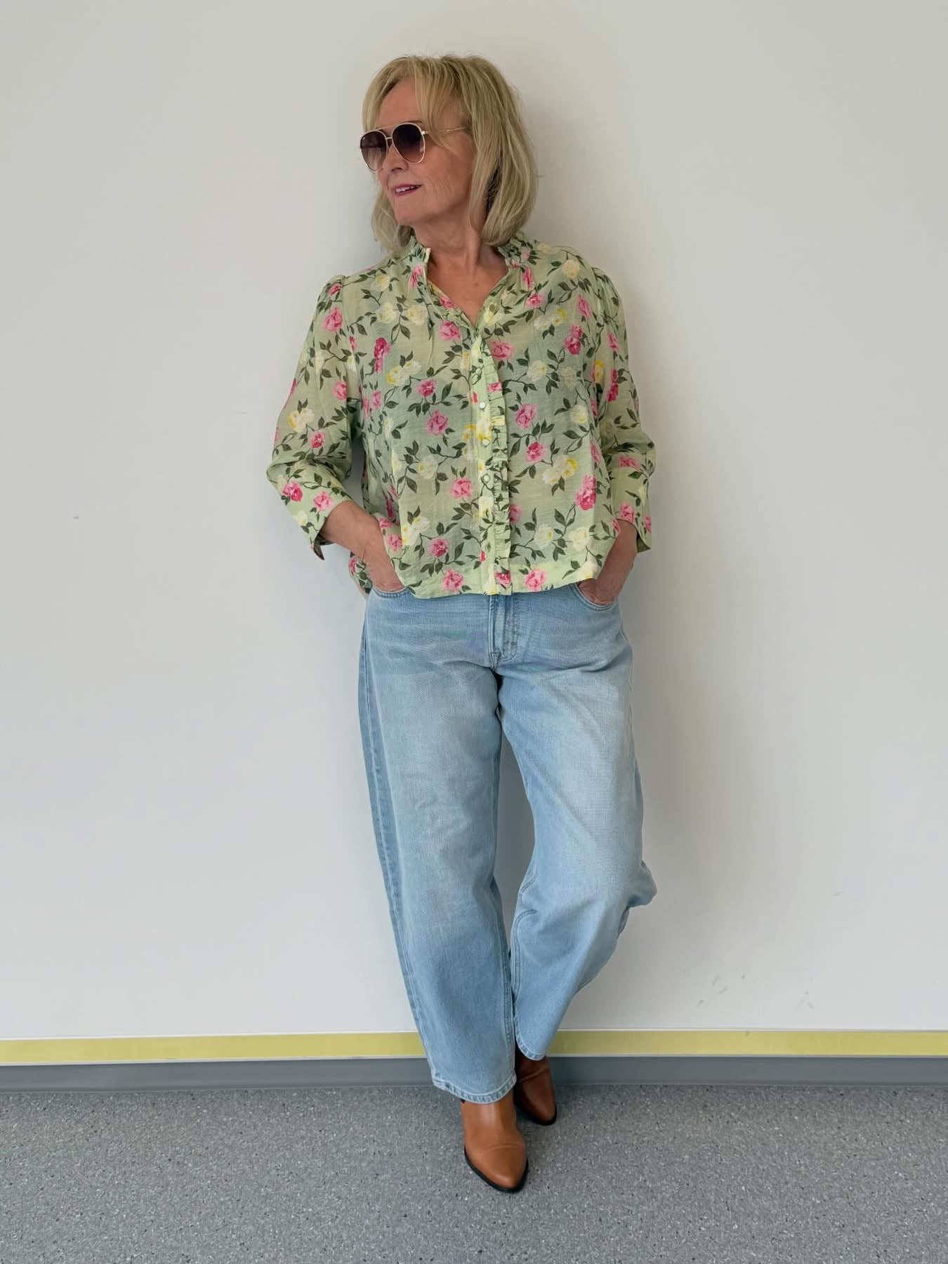 Viscose Blouse Botanical