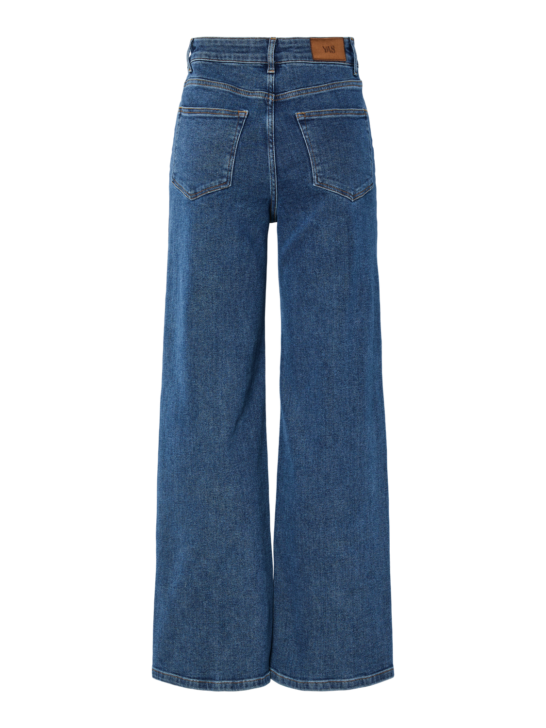 Rosie HW Straight Jeans Medium Blue Denim
