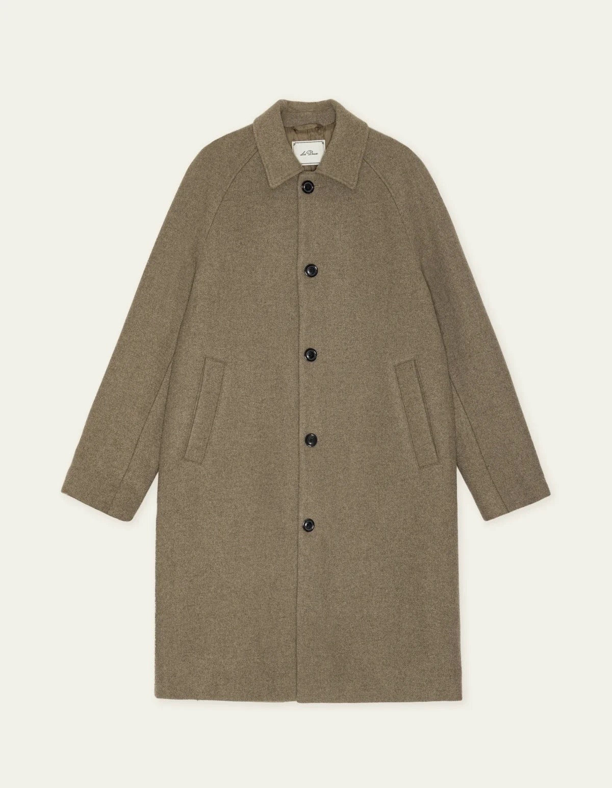 Solid Wool Coat