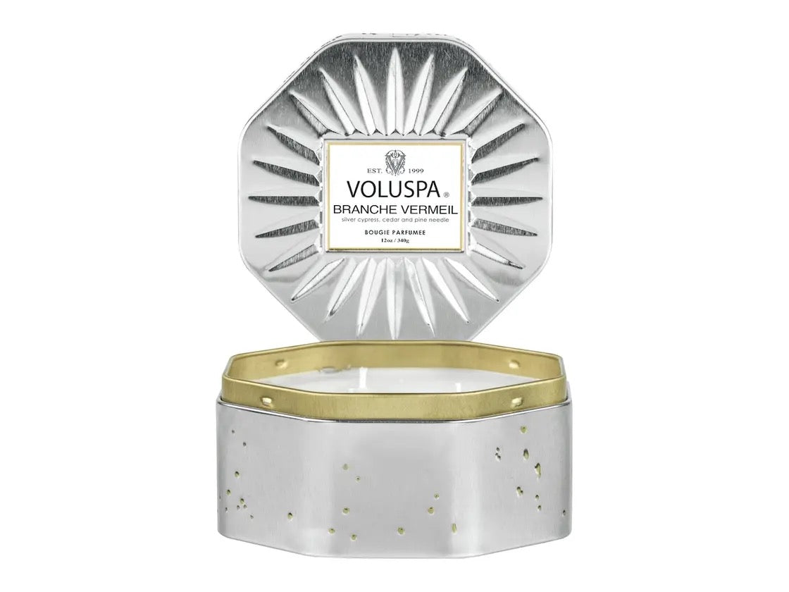 Branche Vermeil Octagon Tin