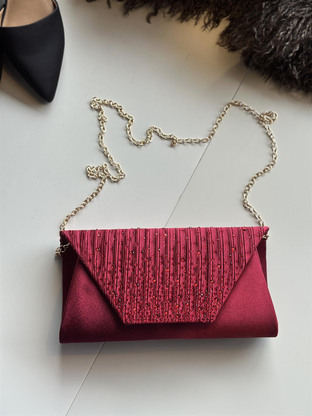 Cyndi Bag Dk Red