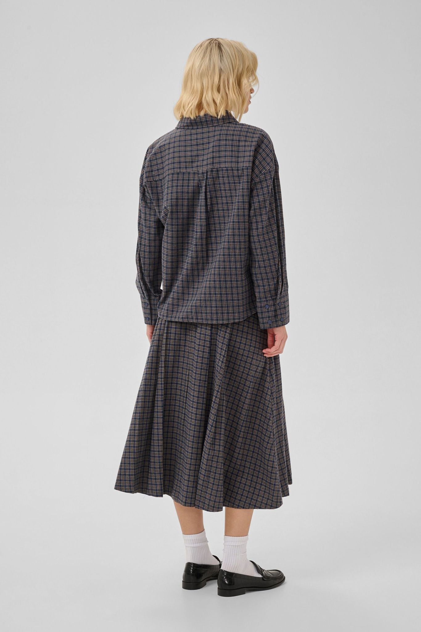 Mwlennie Boxy Check Shirt