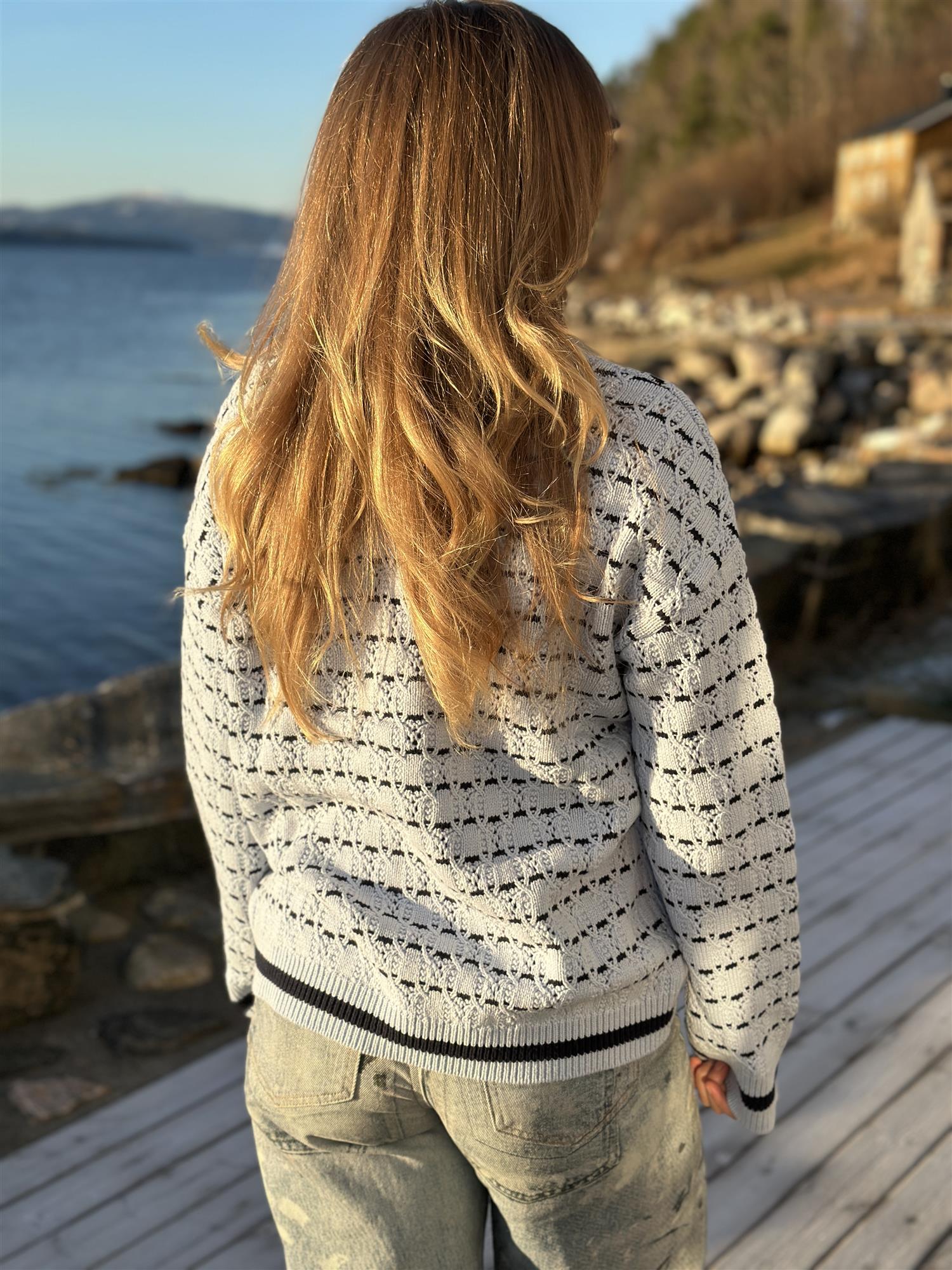 Atica Cardigan Skyway/Naqvy Blazer