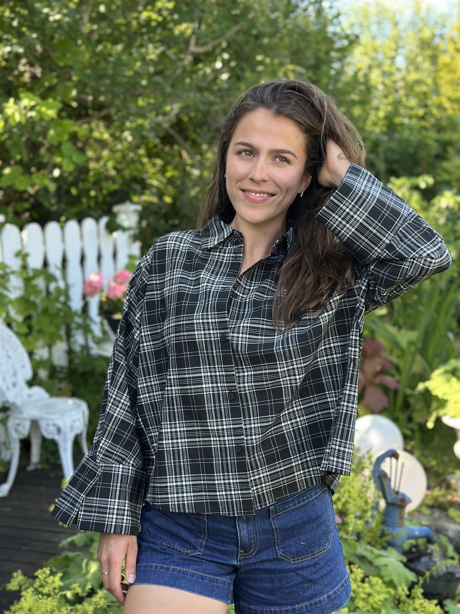 Atari Shirt Black Check