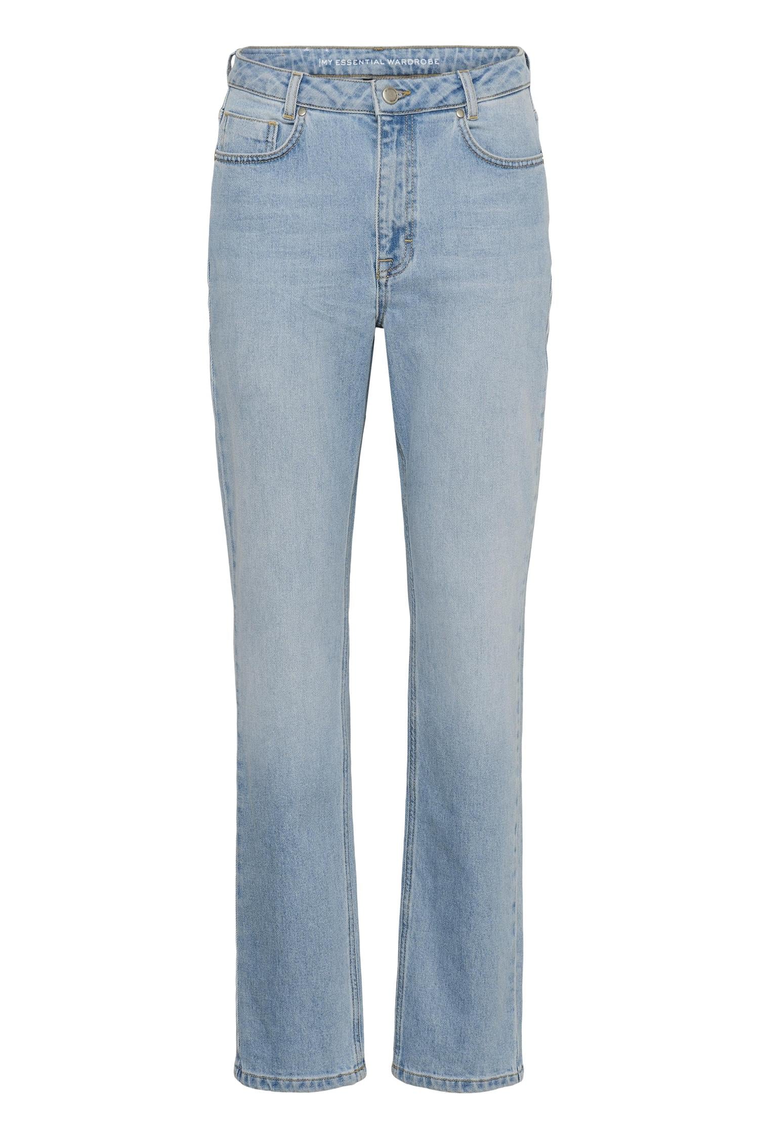 07 The Isa 139 High Straight Jeans Light Blue