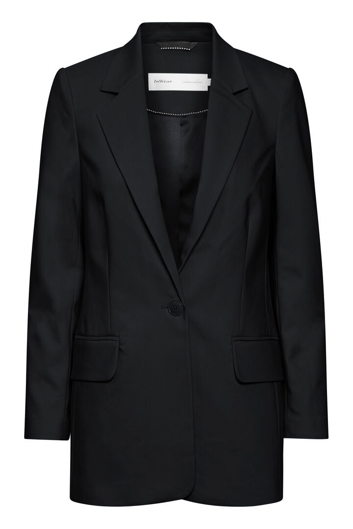 Zella Long Blazer Black