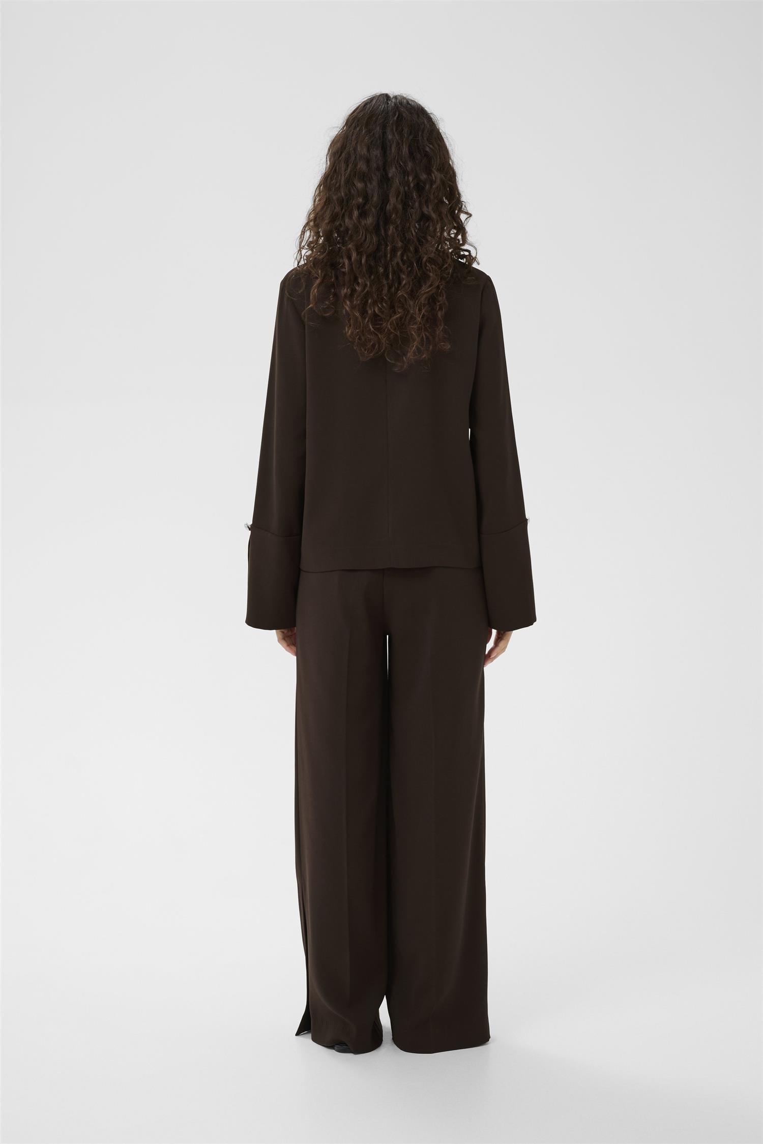 Celiah Blouse Coffee Bean
