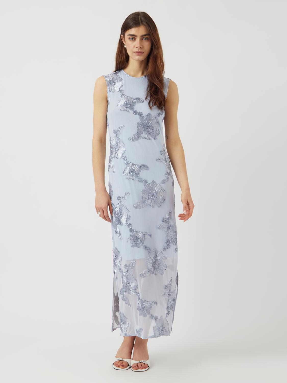 Floree SL Long Dress Halogen Blue
